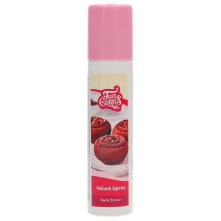 Sprej Velvet sametový efekt tmavě hnědý 100 ml
